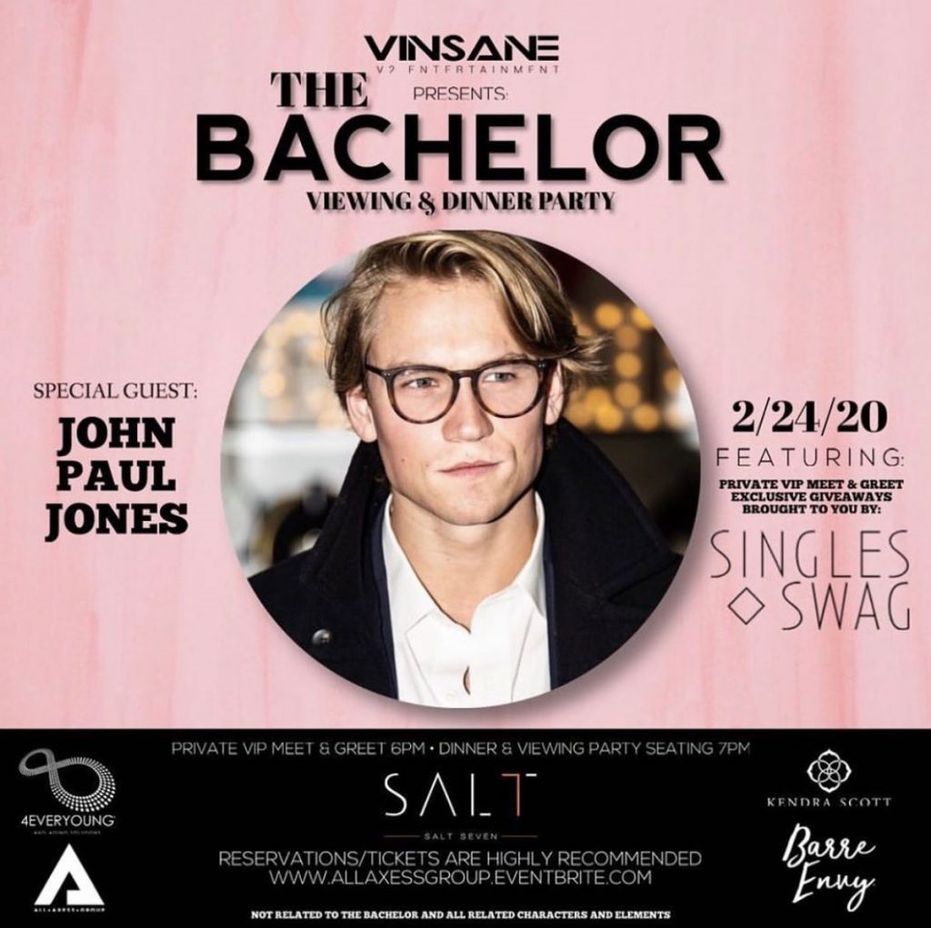 The Bachelor Viewing & Dinner Party Event